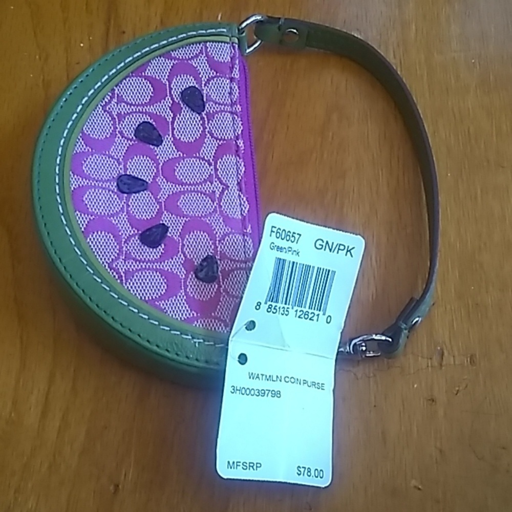 Coach Watermelon Coin Purse